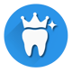 Dental crown prices icon