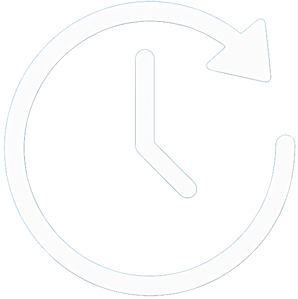 Circular arrow icon showing average patient stay duration in Turkey