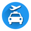 VIP airport transfer icon