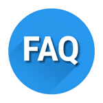 Значок FAQ, обозначающий раздел часто задаваемых вопросов в Smile Center Turkey