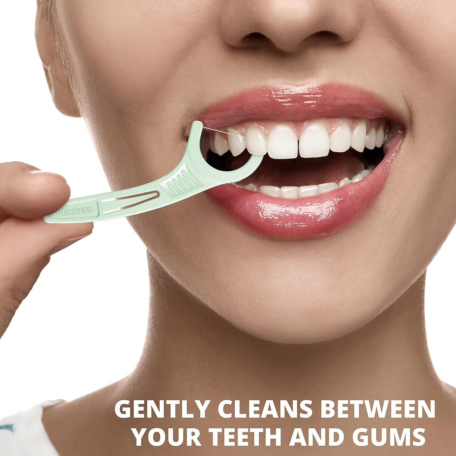 Using a tongue scraper to prevent halitosis