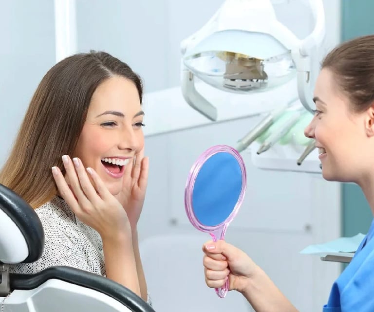 Before and after cosmetic surgery at Smile Center Turkey