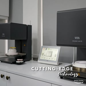 Dental equipment and digital workflow station.