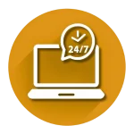 24/7 online dental consultation icon – Smile Center Turkey