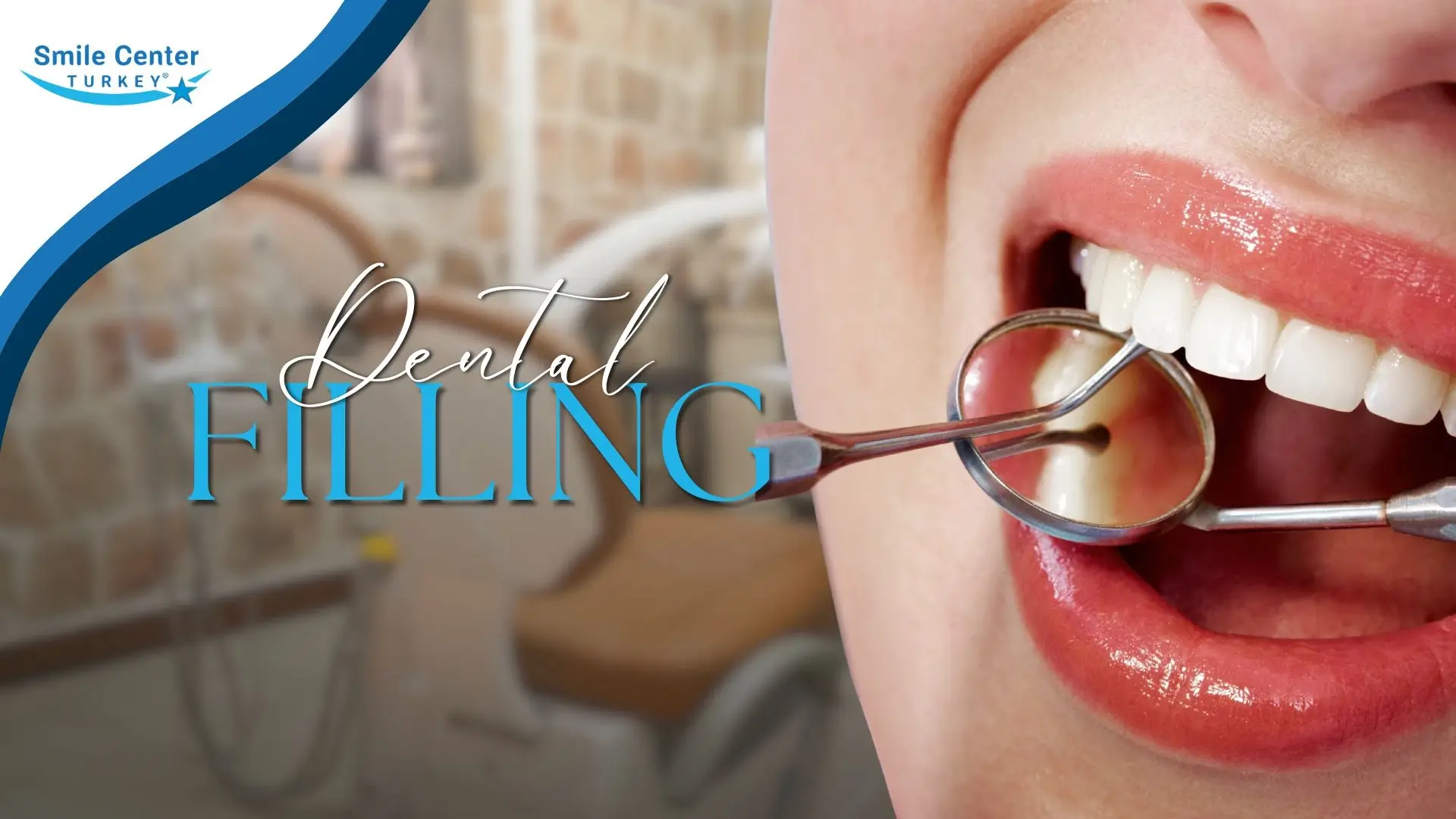 Dental filling cover image for cavity treatment and tooth decay restoration in Antalya | Smile Center Turkey