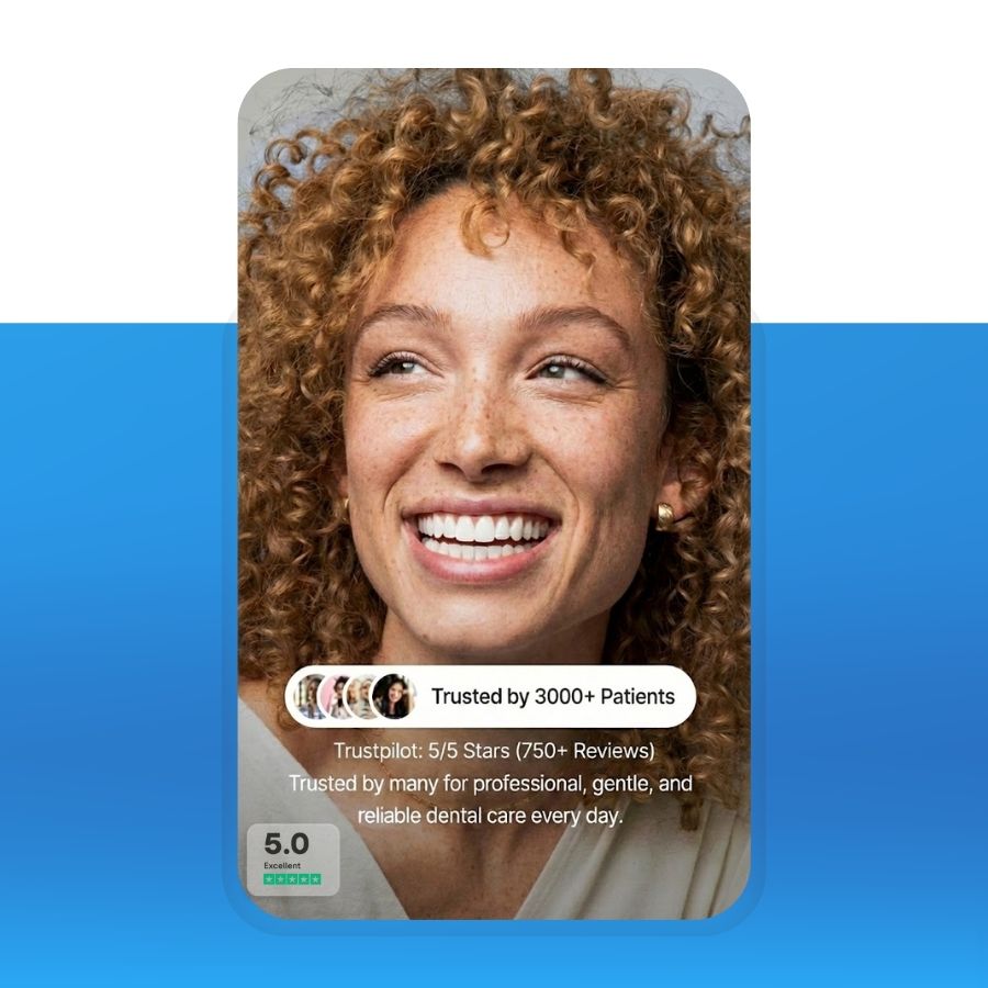 Smile Center Turkey dental clinic reviews banner Trustpilot and Google reviews